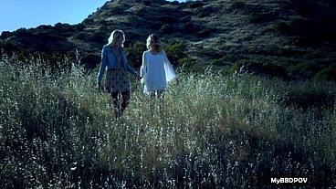 Enchanted Lesbian Fun With Black Eden & Scarlet Red