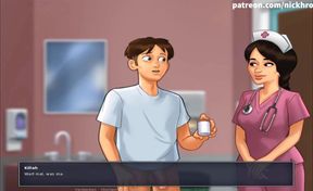 German cartoon part 146 - slutty girl doctor jerk my big cock