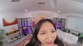 Phoebe Kalib converts sensual massage to wild VR fucking bonanza.