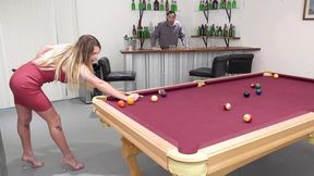 Bang Gabbie is a talented pool shark