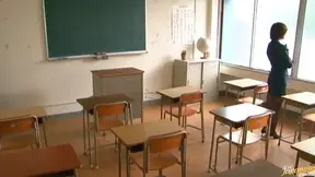 Akari Asahina Hot Japanese teacher is hunting 3