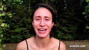 Ersties Brazilian Biologist Masturbates With Things From the Outdoors