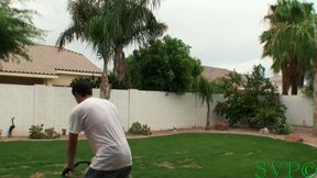 Mrs Lane Seduces the Neighbors Stepson