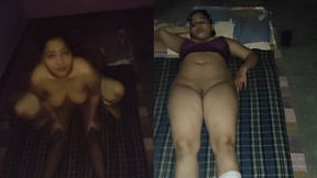 Rampant Indian aunties getting their throats destroyed by massive cocks all night, non-stop