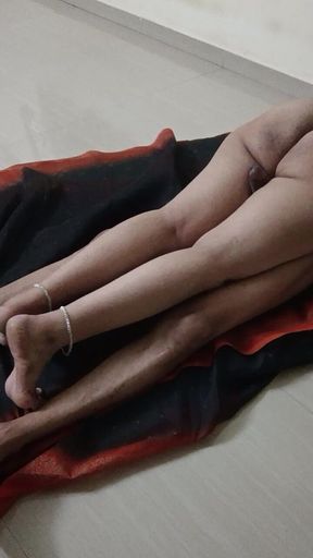 Indian House Wife and Husband in Home