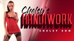 Chelsy's Handiwork - Young Chelsy Sun Striptease and Masturbation VR