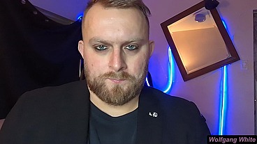 Wolfgang White POV: You tell your therapist that you crave cum - Hot Roleplay with Dirty Talk, Jerking Off, Moaning, Cumming