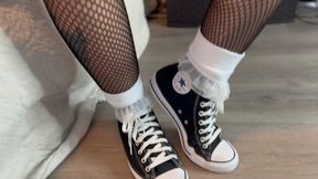 Psilo Siren Makes Me Cum On Her Converse Chuck Taylors