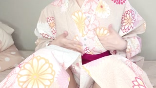 Rock-Hard Nipples in Yukata ♡ Japanese Intense Nipple Play &amp; Naughty Orgasm ♡