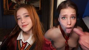 HARRY'S SLYTHERIN SEEDY SESSION WITH NIKKI FREAKS THE FANTASY F**K FEST