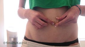 hd belly button rubber band play