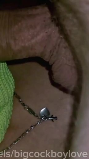 Delicious cum self-sucking of a big cock and a thick cock of a friend . Exclusive self-fellatio .   Clip 1