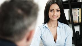 ”Sexy assistant & her big cocked boss”