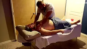 Rugby Player Gets Hard During His Massage