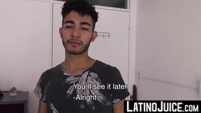 LatinoJuice.com - Bam Bam - My hard cock gets gobbleed by sensual twink Bam Bam after