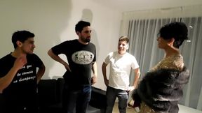 Con Mis Amigos Nos Cojimos A Mi Vecina Perla Lopez Parte 1