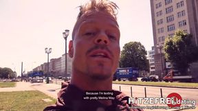 Epic Outdoor Blowjob and Intense Sex Session with a Redhead in Public