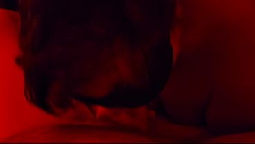 BBW worships cock in this HOT blowjob! Red Light Videos #30