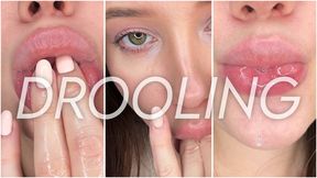 Perfect Drooling lips | Suck on my fingers