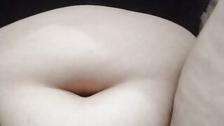 Slutty babe sucks cock fresh from her tight ass