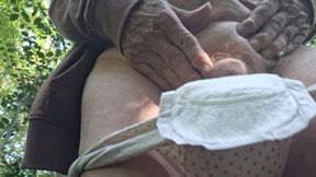 Undressing outdoor