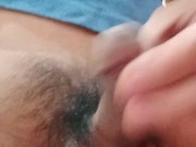 Naabutan ng Libog si JunJun sa c.r daming tamod.