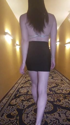 Anal Creampie for Petite Tgirl