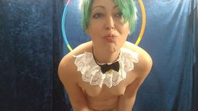 5m aerial hoop masturbation video workout and play