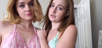 Tattooed Stepdaughters Fucked by Stepdad