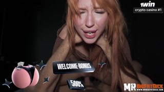 Big Titty Red Head Likes It Rough