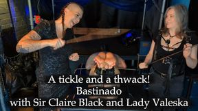 A tickle and a thwack: Bastinado with Lady Valeska
