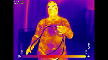 First Time LOCKED in Chastity Belt! Thick BBW Ass Fingered Deep Then Stuffed with 2 HUGE Butt Plugs Thermal POV (4K Landscape)