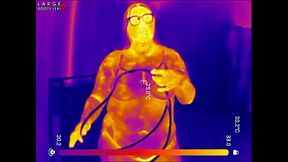 First Time LOCKED in Chastity Belt! Thick BBW Ass Fingered Deep Then Stuffed with 2 HUGE Butt Plugs Thermal POV (4K Landscape)