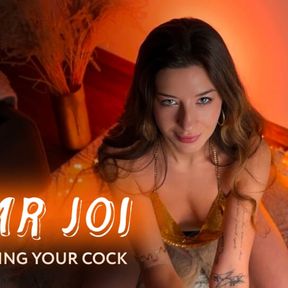 ASMR JOI. Glamorous sexy brunette Fast and Aggressive Mic Pumping Your Cock. Amy Haze