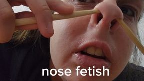 Nose Explodes with Snot! Intense Nose Dripping and Mucus Flood While Using Wooden Nosetrills Deep in My Nostrils"