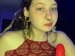 Big boobs webcam slut toys her asshole