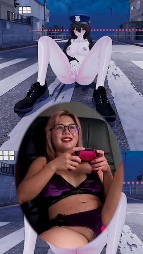 I shoot cum like her too