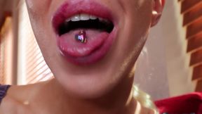 PLUMPED, INJECTED BIMBO LIPS AND RING JOI - Patreon Fan Service Friday