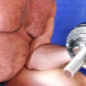 Fitness musclebear sport papi bodybuilder Studio bizeps strongman powerlifter fun and fit