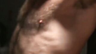 Submissive inked muscle hunk hardcore electro BDSM torment