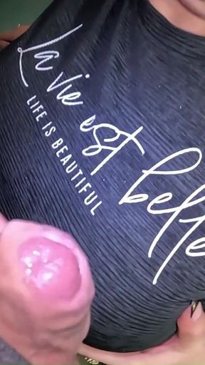 Smoking, Masturbation & Triple Facial on My Pantyhose & Shirt - Hardcore Fetish Play