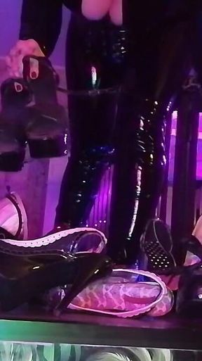 High Heels Humiliation Footfetish Custom Clip