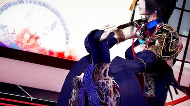 Honey select 2 mmd dance Qian Xing Xu