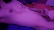 Hung trans girl crankin' her hog