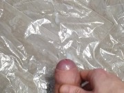 Uncut British Twink Cums On Plastic
