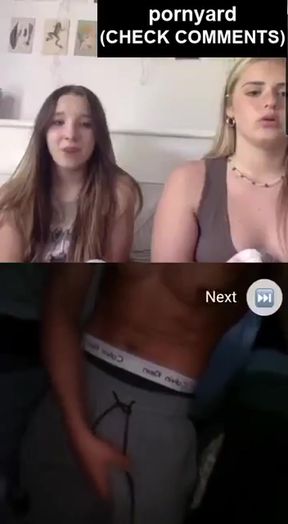 Homemade teen shows her reactions on webcam