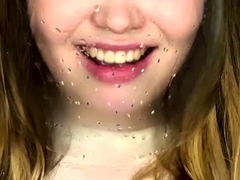 Shye White Burping Goddess Spits Licks Tinies