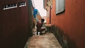fuck my neighbor s daughter while bathing in public bathroom (outside)