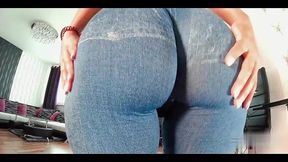 Sexydea Reverse Cowgirl Dildo Ride and Doggystyle Squirt