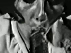 Vintage Interracial oral sex